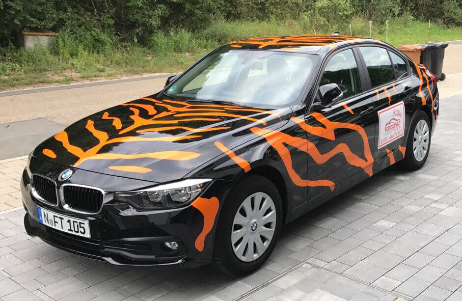 BMW 3er bei der Fahrschule Tiger in Nürnberg